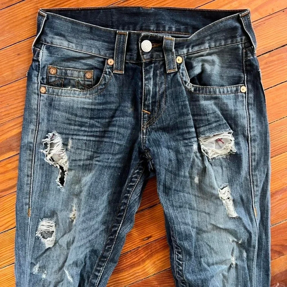 Y2K 2000s True Religion Skinny Jeans size 29